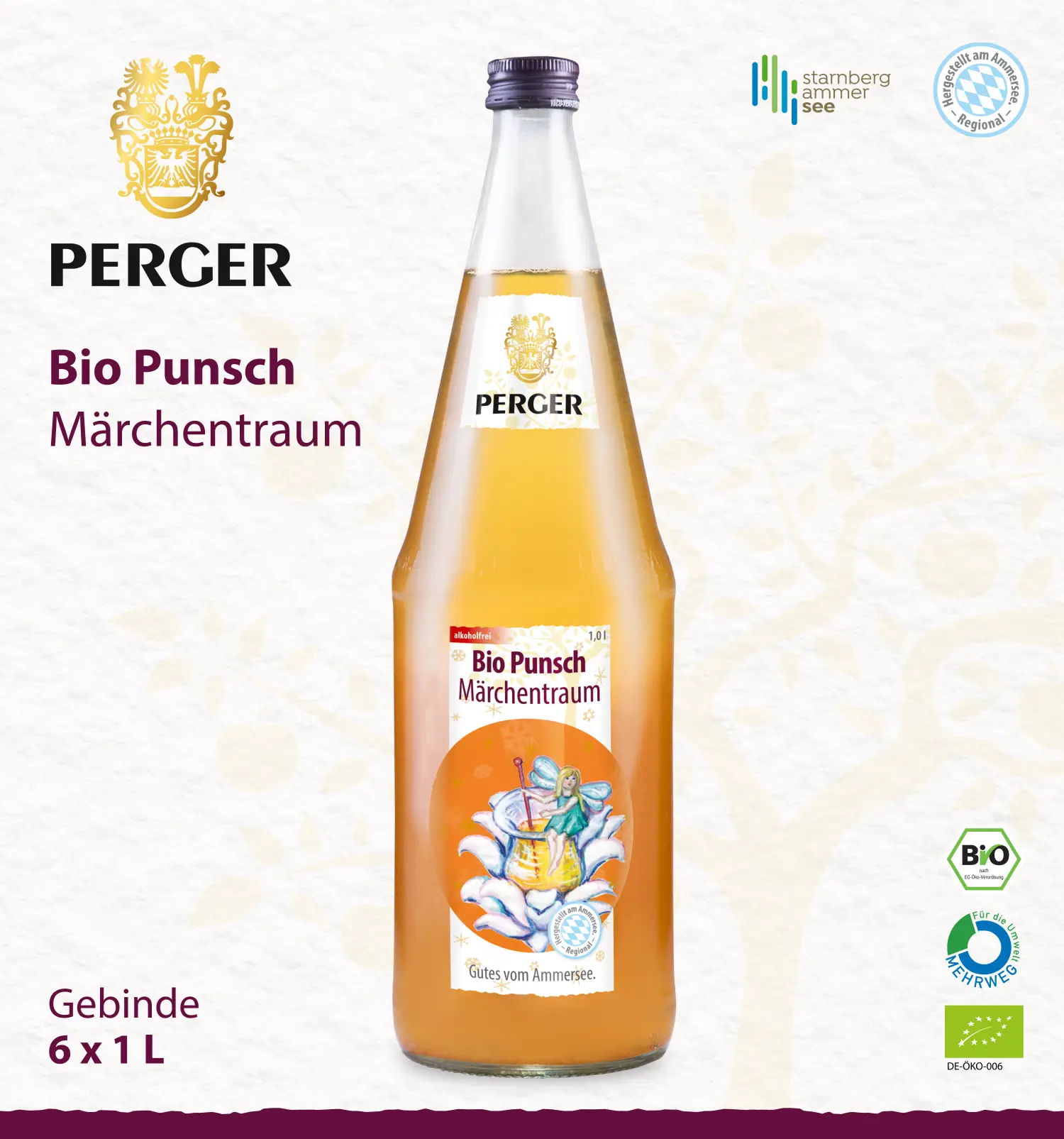 Bio Punsch Märchentraum (6 x 1L Kiste)